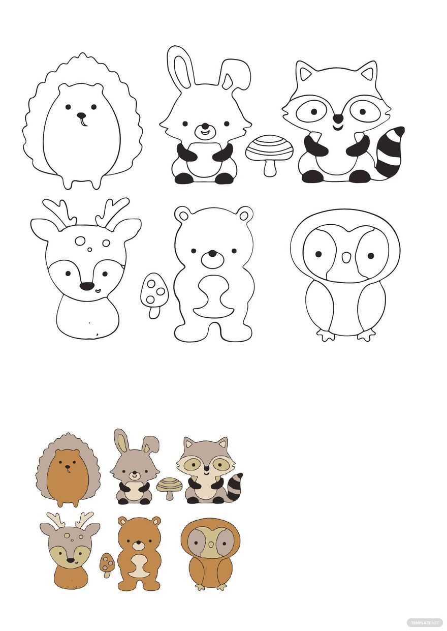 animal templates printable